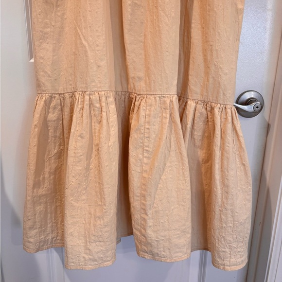 Moon River Cream Maxi Sun Dress - Picture 3 of 11